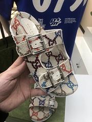 Gucci Slide Sandal with Straps Beige - 4