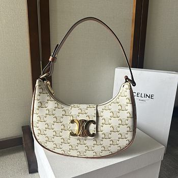 Celine Bags 56123173 Pattern White size 23x13.5x6cm