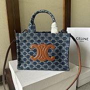 Celine Bags 56123173 Denim size 25.5x18.5x12cm - 4