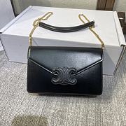 Celine Bags 60123173 Black size 19.5×4.5×12.5cm - 4