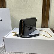Celine Bags 60123173 Black size 19.5×4.5×12.5cm - 5
