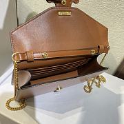 Celine Bags 60123173 Brown size 19.5×4.5×12.5cm - 4
