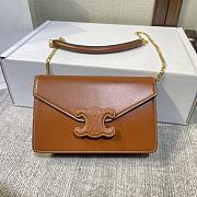 Celine Bags 60123173 Brown size 19.5×4.5×12.5cm - 6