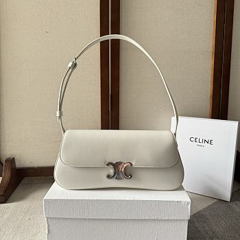 Celine Bags 63123191 White size 28x12×5cm