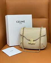 Celine Bags 80123220 Beige Size 24.5x17x4cm - 3