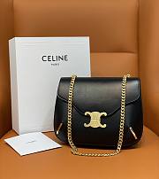 Celine Bags 80123220 Black Size 24.5x17x4cm - 4