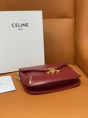 Celine Bags 80123220 Red Size 24.5x17x4cm - 2