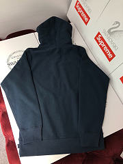 Supreme 19ss Swarovski Box Logo Hoodie Black - 5