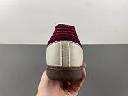 Adidas Samba OG Putty Grey Maroon ID1482 - 5