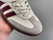 Adidas Samba OG Putty Grey Maroon ID1482 - 2