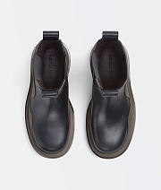 Bottega Veneta Tire Chelsea Boot Black Camping - 4