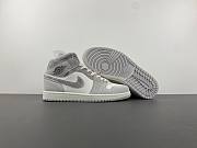 Air Jordan 1 Mid SE Neutral Grey Sail FQ7720-002 - 4