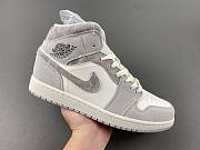 Air Jordan 1 Mid SE Neutral Grey Sail FQ7720-002 - 2