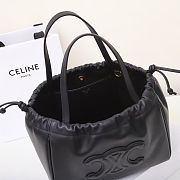 Celine Bag Black 111013 Size 22x17x15cm - 5