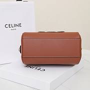 Celine Bag Brown 113773 Size 20x14x10.5cm - 5