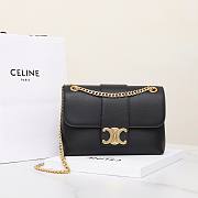 Celine Bag Black 115853 Size 25x15x8cm - 1