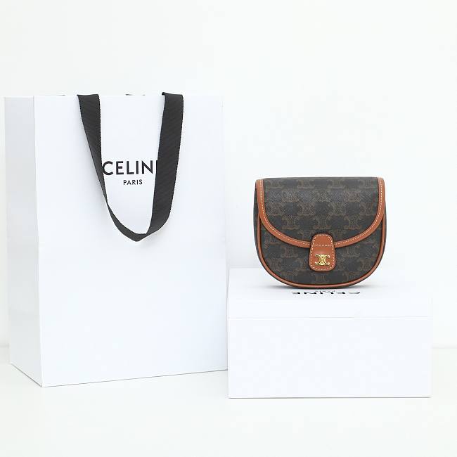 Celine Bag Black 196702 Size 15x11x4cm - 1