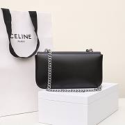 Celine Bag Black 197993 Size 20.5x10.5x4cm - 3