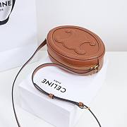 Celine Bag Brown 198603 Size 20x15x6cm - 2