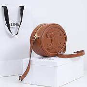 Celine Bag Brown 198603 Size 20x15x6cm - 4