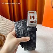 HERMES Belt Silver 231128B - 4