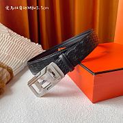 HERMES Belt Silver 231128B - 3