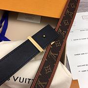 LV CHAIN 30MM REVERSIBLE BELT M0386W - 4