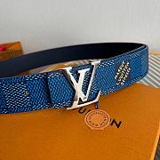 LV Initiales 40mm Reversible Belt M8645U - 5