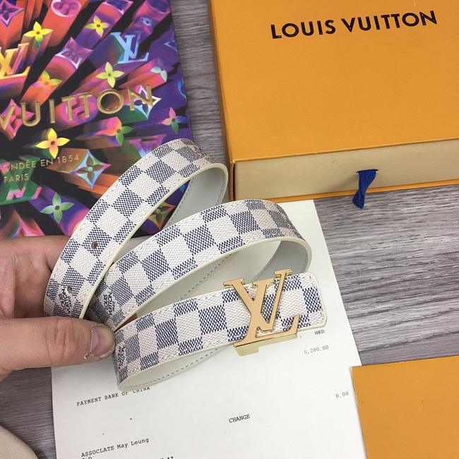 LV INITIALES BELT 25MM M9268U - 1