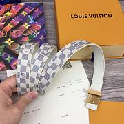 LV INITIALES BELT 25MM M9268U - 3
