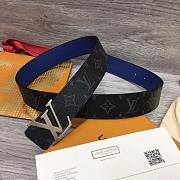 LV INITIALS 40MM REVERSIBLE BELT M0534U - 4