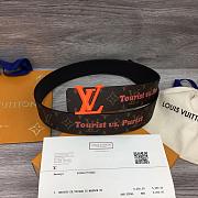 LV Pyramide 40 mm Reversible Belt MP304U - 1
