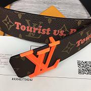 LV Pyramide 40 mm Reversible Belt MP304U - 3