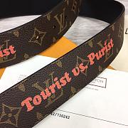LV Pyramide 40 mm Reversible Belt MP304U - 2