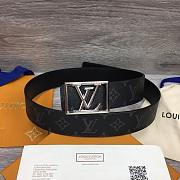 LV PYRAMIDE FRAME 40MM REVERSIBLE BELT M0471V - 1