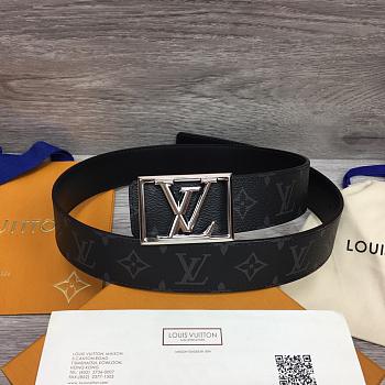LV PYRAMIDE FRAME 40MM REVERSIBLE BELT M0471V