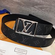 LV PYRAMIDE FRAME 40MM REVERSIBLE BELT M0471V - 6