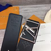 LV PYRAMIDE FRAME 40MM REVERSIBLE BELT M0471V - 5