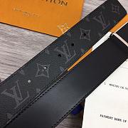 LV PYRAMIDE FRAME 40MM REVERSIBLE BELT M0471V - 4