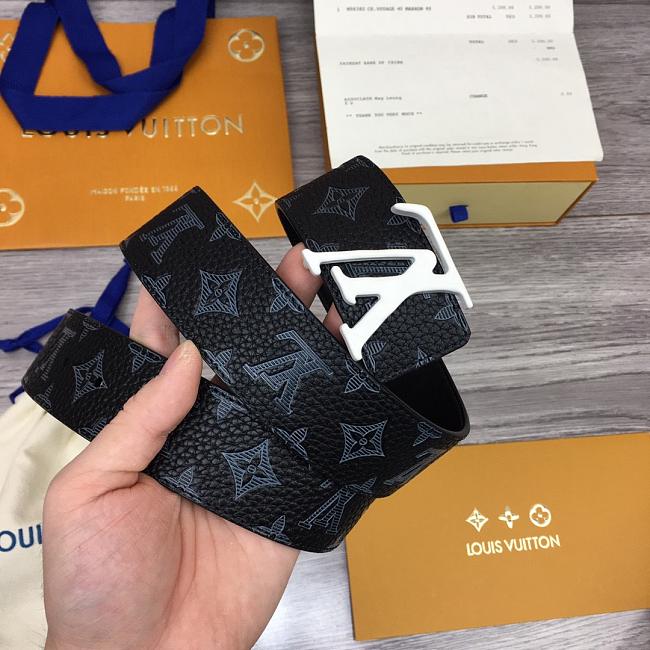 LV SHAPE TAURILLON SHADOW 40MM REVERSIBLE BELT MP280T 01 - 1
