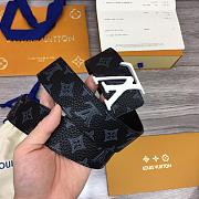 LV SHAPE TAURILLON SHADOW 40MM REVERSIBLE BELT MP280T 01 - 1