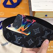 LV SHAPE TAURILLON SHADOW 40MM REVERSIBLE BELT MP280T 02 - 6