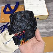 LV SHAPE TAURILLON SHADOW 40MM REVERSIBLE BELT MP280T 02 - 4