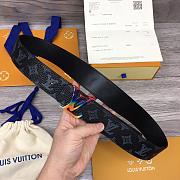 LV SHAPE TAURILLON SHADOW 40MM REVERSIBLE BELT MP280T 02 - 2