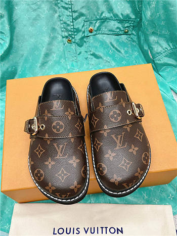 Louis Vuitton Flat Comfort Clog Brown