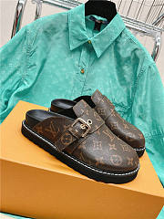 Louis Vuitton Flat Comfort Clog Brown - 5