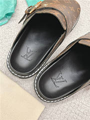 Louis Vuitton Flat Comfort Clog Brown - 4