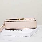 Celine Bag White 191242 Size 22.5x16.5x7.5cm - 3