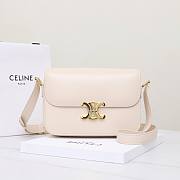 Celine Bag White 191242 Size 22.5x16.5x7.5cm - 4