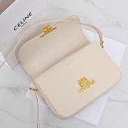 Celine Bag White 191242 Size 22.5x16.5x7.5cm - 5